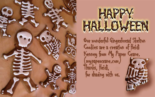 Gingerbread Skeletons