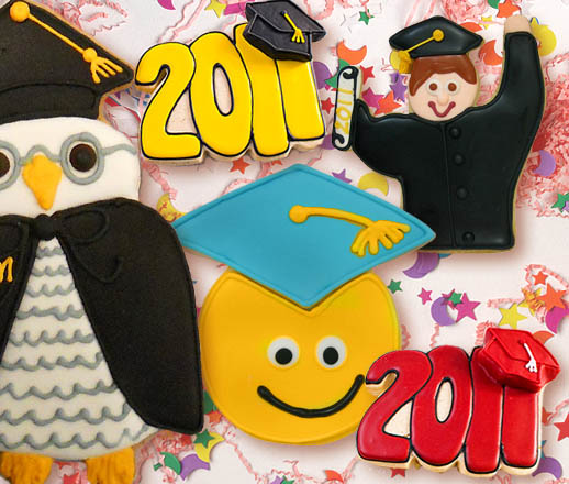 Graduation cookies - 2011